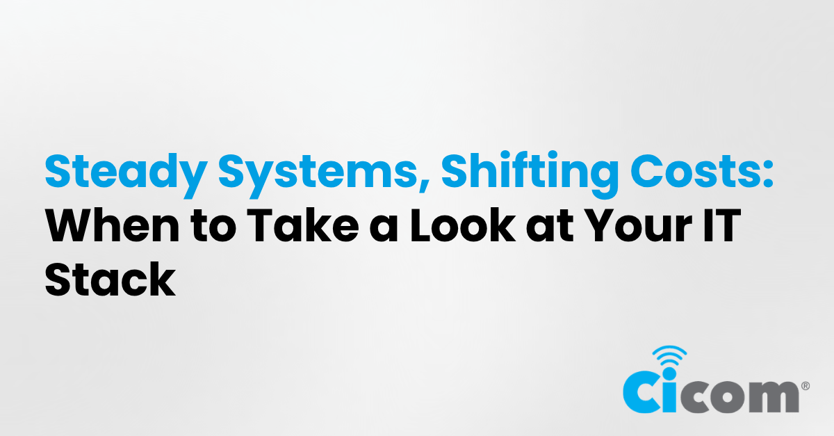 Steady systems, shifting costs